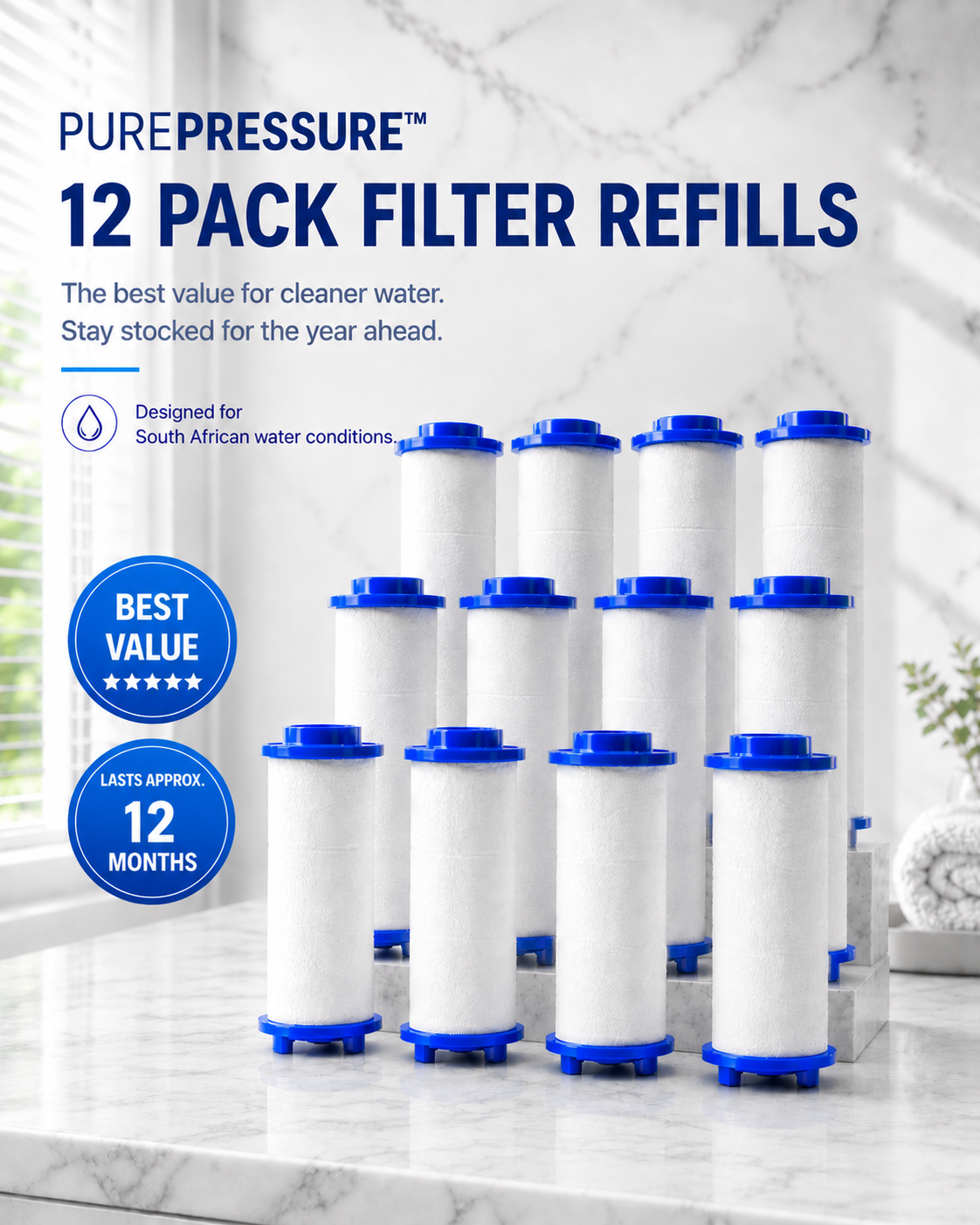 PurePressure™ Replacement Filter Cartridge