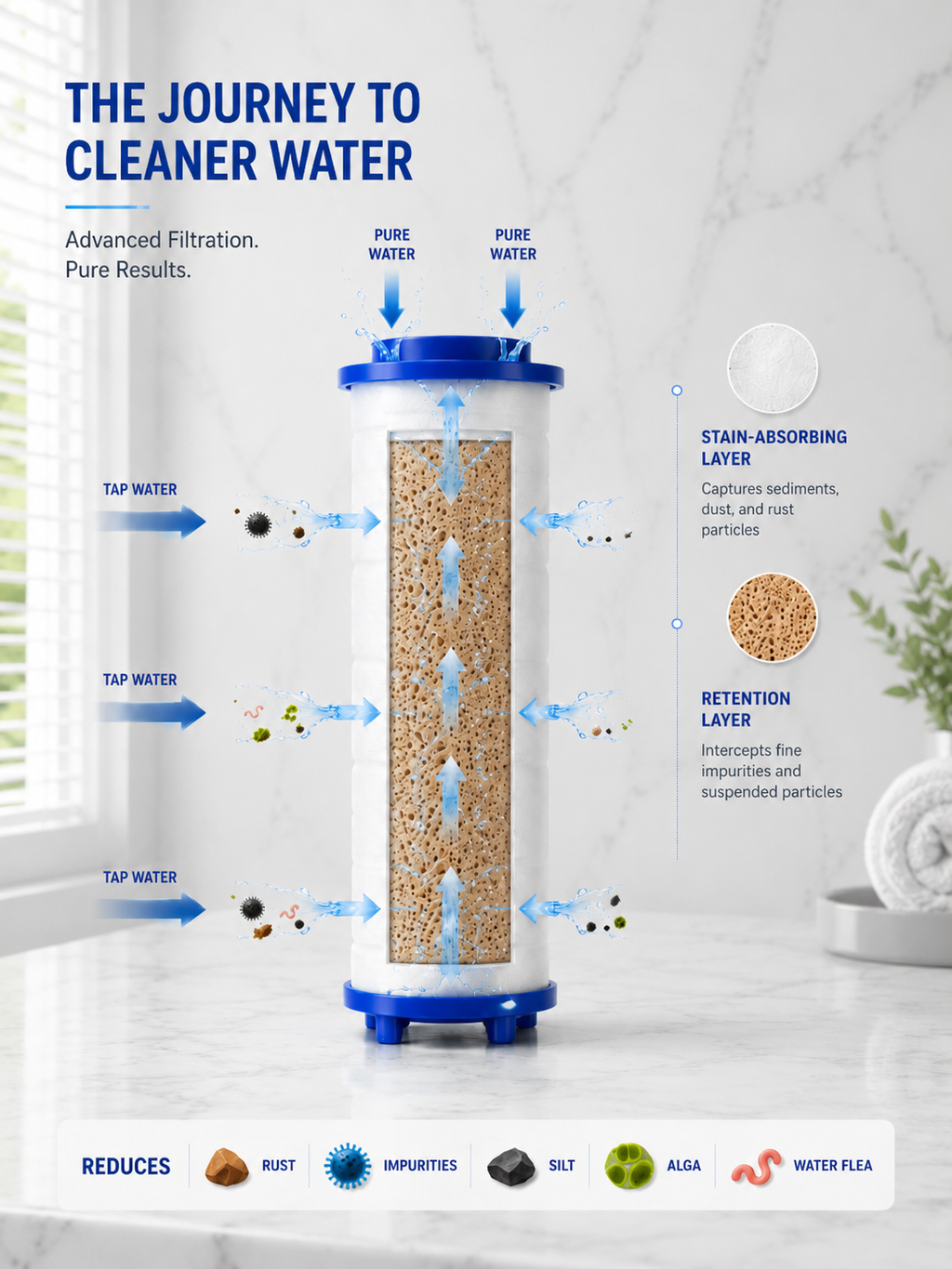 PurePressure™ Replacement Filter Cartridge